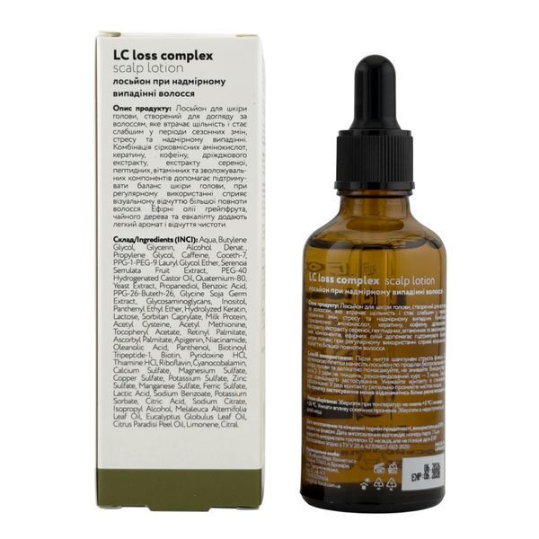 Лосьйон при надмірному випадінні волосся LC LOSS COMPLEX scalp lotion FF00034-2 фото