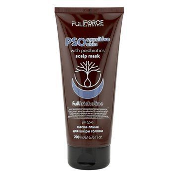 Маска-глина постбіотична для шкіри голови PSO SENSITIVE SKIN scalp mask FF00063 фото