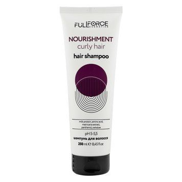 Живильний шампунь для кучерявого волосся NOURISHMENT curly hair shampoo FF00044-4 фото
