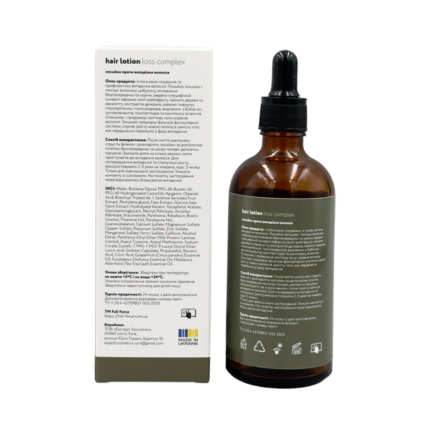 Лосьйон при випадінні волосся LC LOSS COMPLEX scalp lotion FF00034-2 фото